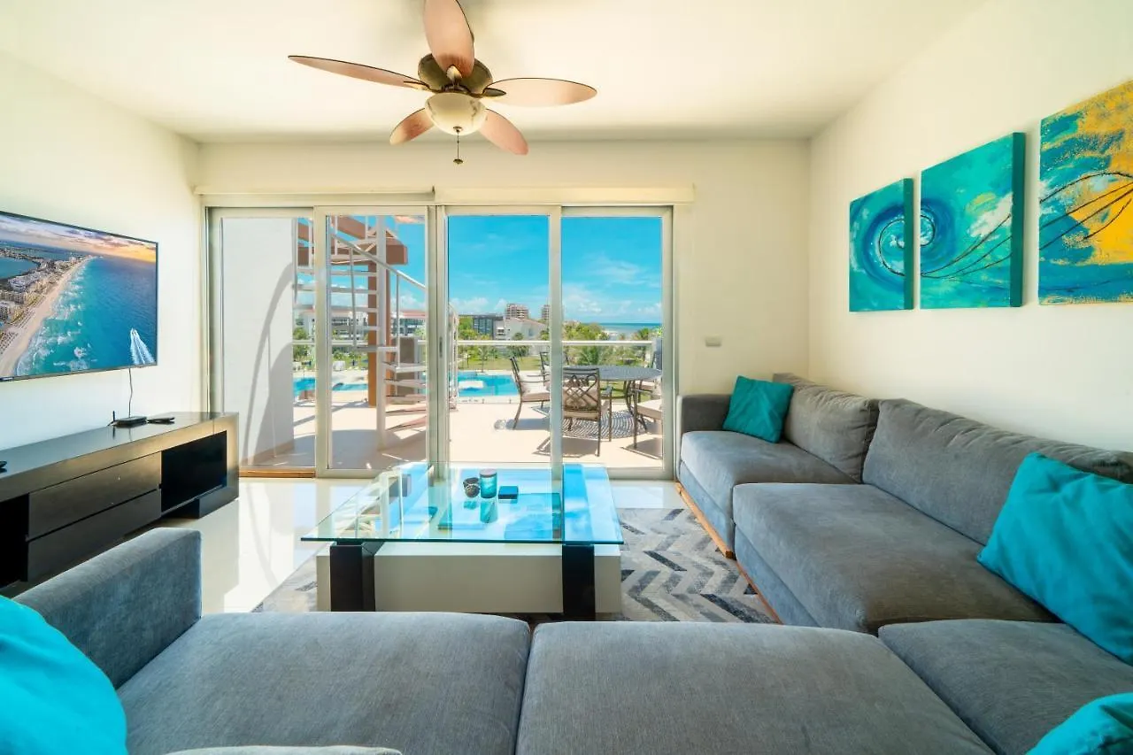 Luxury Ph With 2 Bedroom Private Beach At Mareazul - Vista Playa Playa del Carmen Mexico
